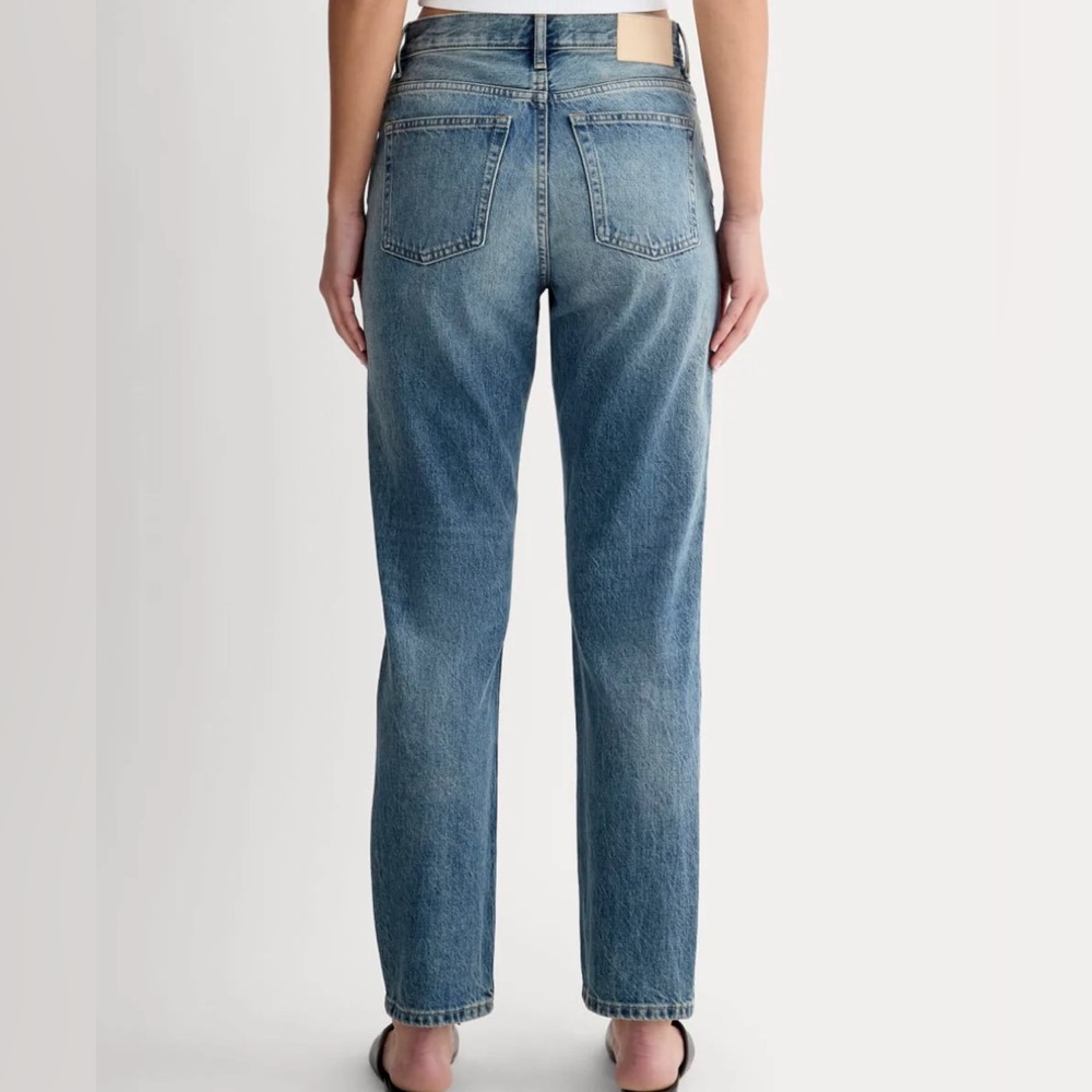 Everlane 90’s Cheeky Denim Jean Sz 25 Crop - Picture 4 of 13